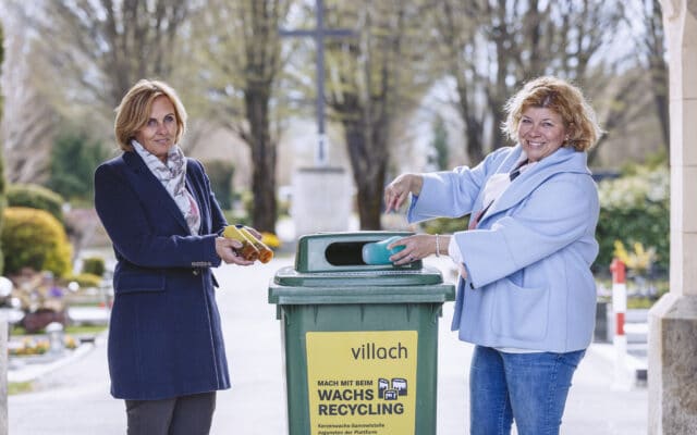 Kerzenreste Villach