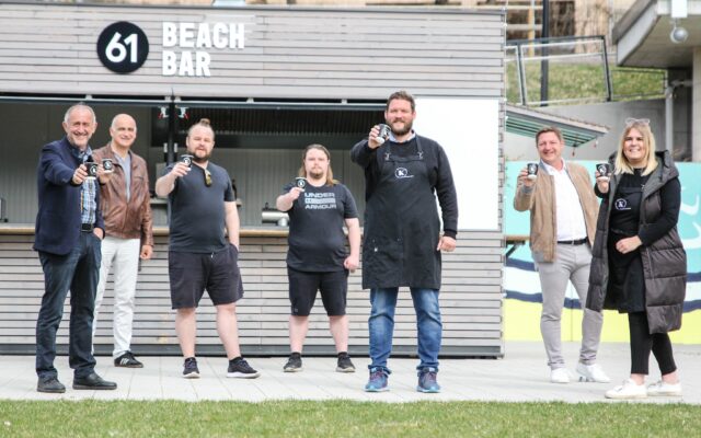 Neu­es Wir­te-Team im Frei­bad Dro­bol­l­ach