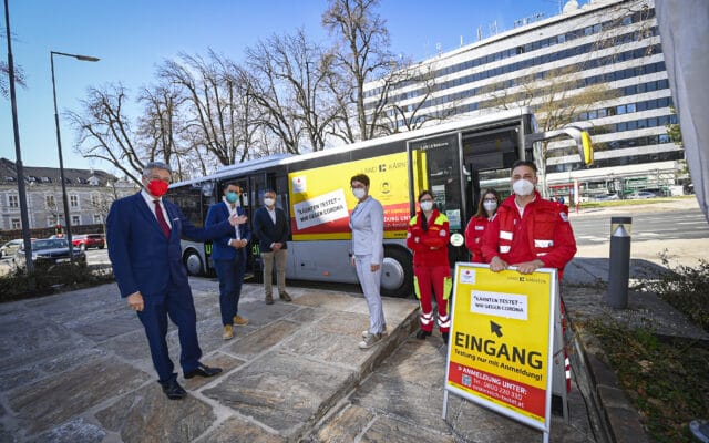 Corona-Testbus