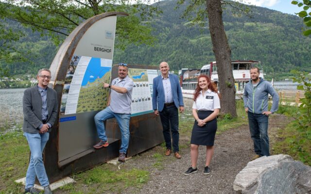 Neu gestal­te­te Anle­ge­stel­len am Ossia­cher See