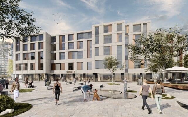 Aus „Woolworth“-Gebäude wird „The Hol­ly“