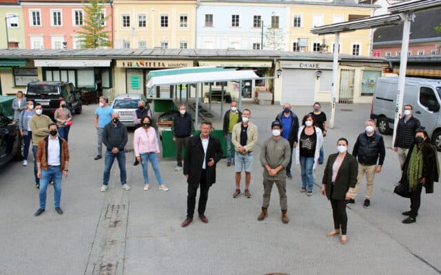 Gas­tro­no­men am Bene­dik­ti­ner­markt sind gerüs­tet