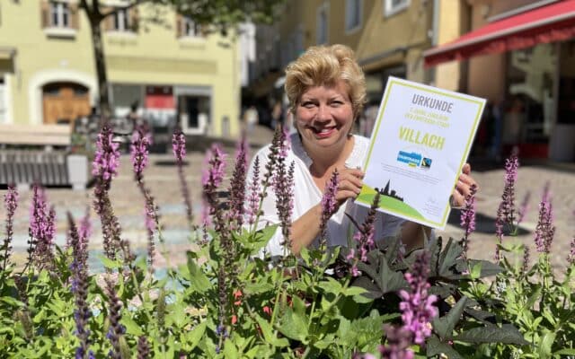 Vil­lach seit fünf Jah­ren zer­ti­fi­zier­te „Fairtrade“-Stadt