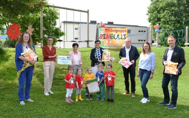 Kin­der­ta­ges­stät­te „Bim­bul­li“ ist „aus­ge­zeich­net gesund“