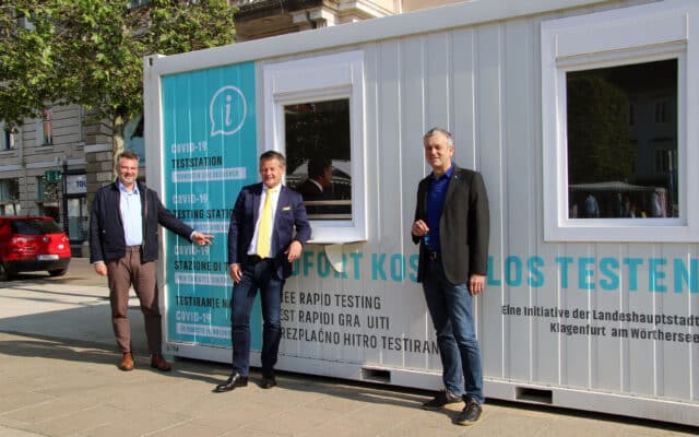 Testcontainer Neuer Platz