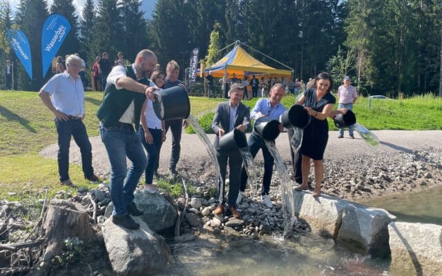 Fisch­wan­der­hil­fe in Wetz­mann nun in Betrieb