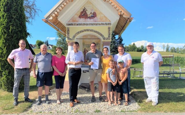 Das Mer­lit­sch­kreuz in Gal­li­zi­en wird restau­riert