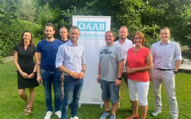 Neu­es Team beim ÖAAB Völ­ker­markt