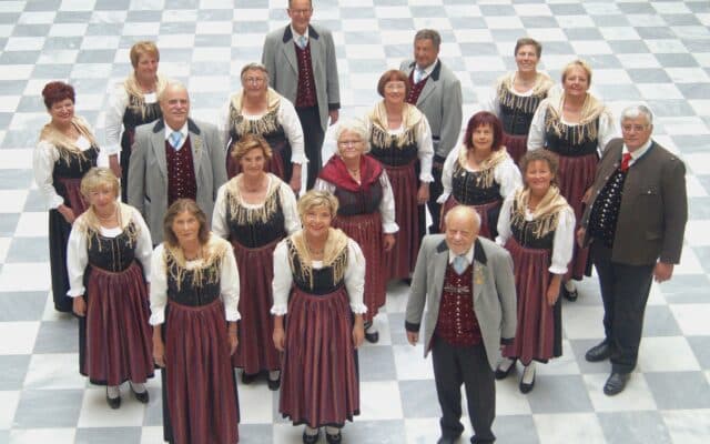 Der Volks­lied­chor tritt heu­te in St. Veit auf