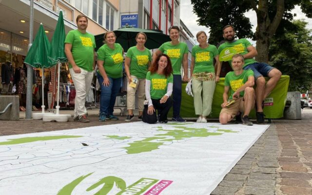 Som­mer­tour der Grü­nen in Kla­gen­furt und Vil­lach