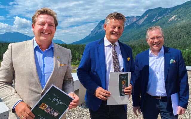 Bür­ger­meis­ter zu Besuch im „Logis­tik Cen­ter Aus­tria Süd“