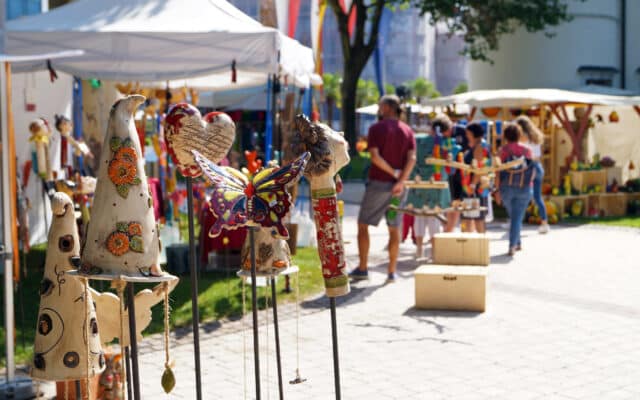 Töp­fer- und Hand­werks­markt bis Sams­tag in Spit­tal