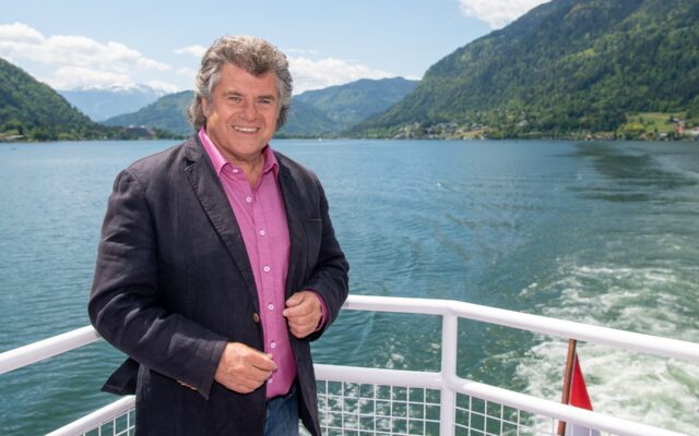 Andy Borg radelt mit dem E‑Bike rund um Vil­lach