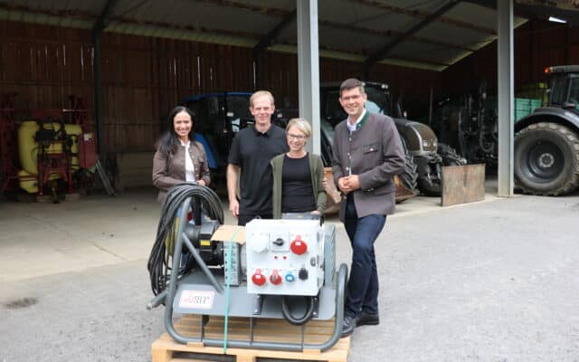 Bau­ern­hö­fe: Initia­ti­ve für Not­strom-Ver­sor­gung gestar­tet