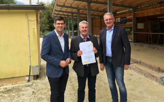 Fast alles unter einem Dach in Mat­zels­dorf