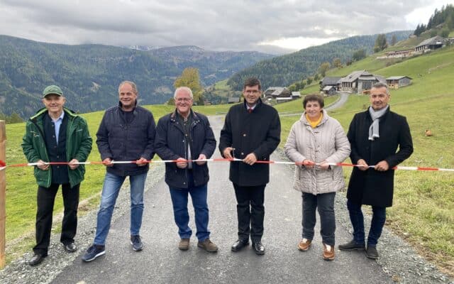 Güter­weg Saur­eg­gen in nur sechs Wochen saniert