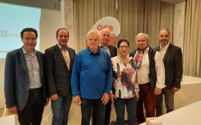 ÖGB-Pen­sio­nis­ten: Kreu­lit­sch als Vor­sit­zen­der wie­der­ge­wählt