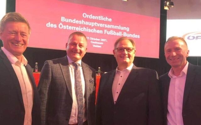 Das Sport­land Kärn­ten gra­tu­liert neu­em ÖFB-Prä­si­den­ten