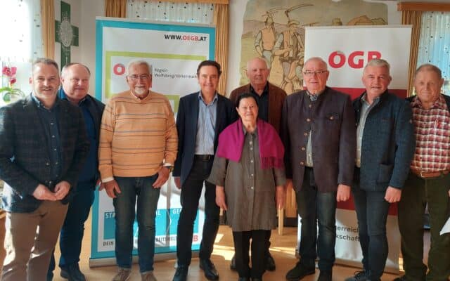 ÖGB-Pen­sio­nis­ten: Tat­schl als Vor­sit­zen­der wie­der­ge­wählt