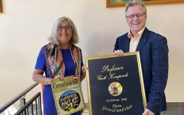 Nach­lass von Gretl Kom­posch für die Gemein­de