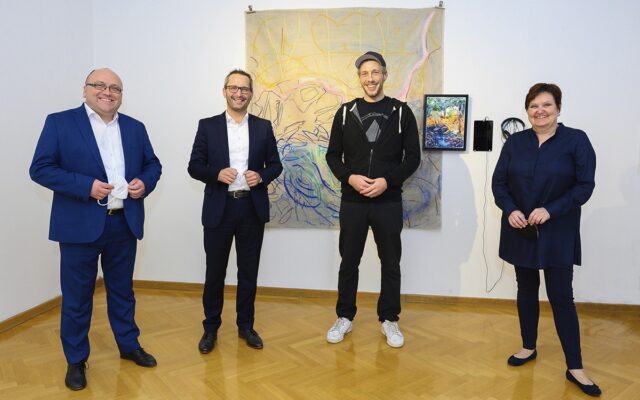 „Exten­si­ons“ von Mar­tin Egger in der Stadt­ga­le­rie