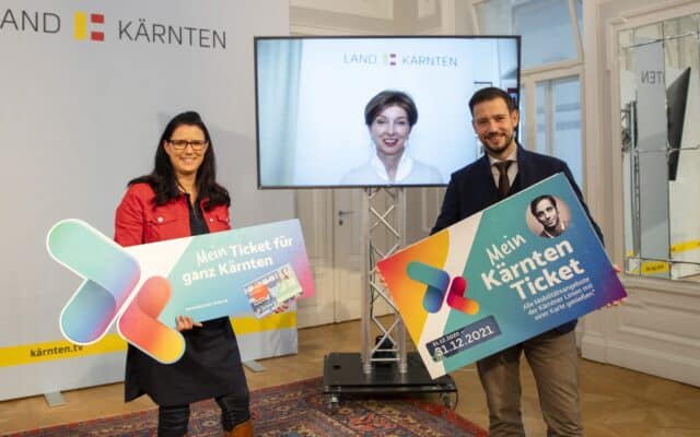 „Kärn­ten Ticket“ ist ab 1. Dezem­ber 2021 erhält­lich!
