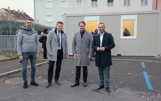 Neu­er Test-Con­tai­ner in Betrieb genom­men