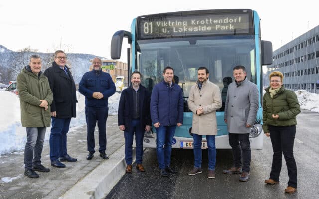 Eine neue Bus­an­bin­dung im Lake­si­de Park