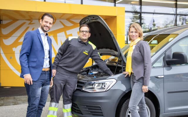 Land und ÖAMTC machen Autos fit für den Win­ter