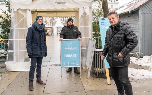 Kein Anstel­len am Sil­ves­ter­markt in Kla­gen­furt