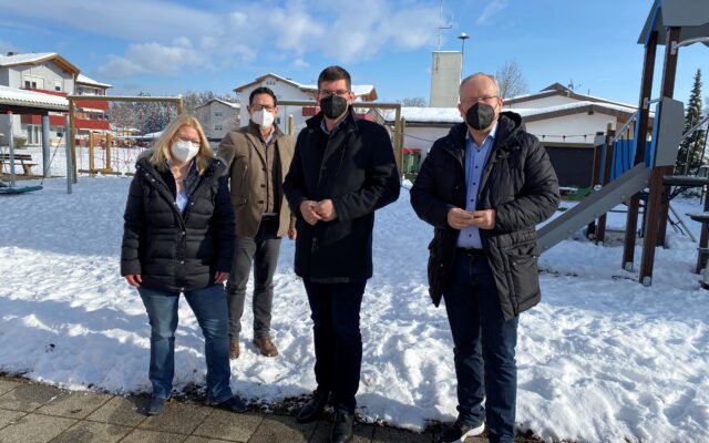 Neu­er Spiel­platz in Pog­gers­dorf
