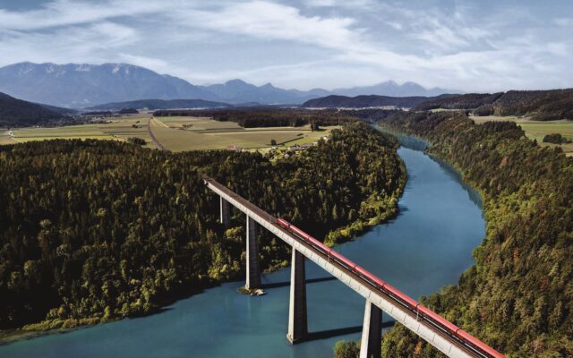 349 Mil­lio­nen Euro für die Bahn-Infra­struk­tur in Kärn­ten