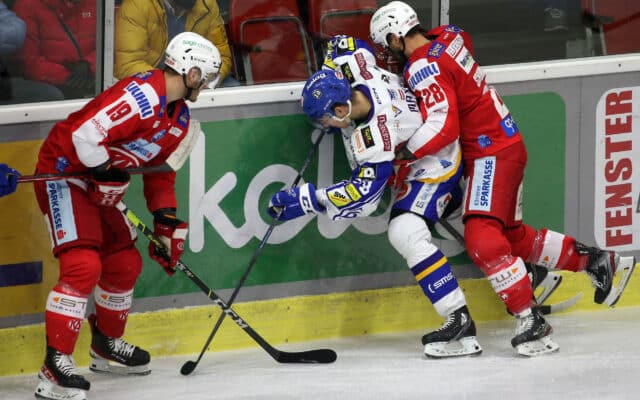 Vier Sai­son-Der­bys, drei KAC-Sie­ge!