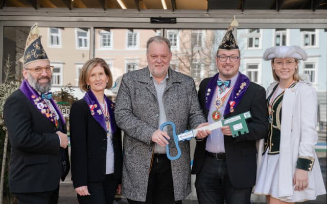 „Schlüs­sel-Ver­län­ge­rung“ im Feld­kirch­ner Fasching