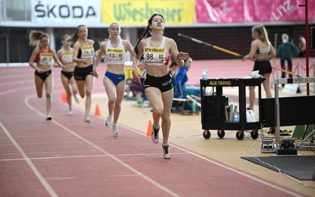 Eli­sa­beth Gol­ger Staats­meis­te­rin über 400 Meter