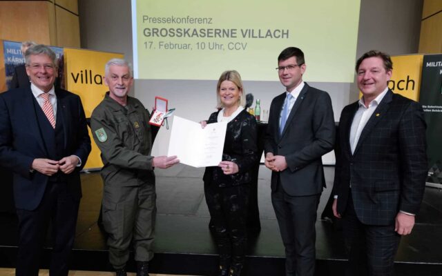 Sie­ger­pro­jekt für Groß­ka­ser­ne in Vil­lach vor­ge­stellt