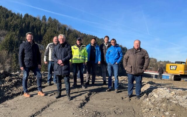 Bau­ar­bei­ten in Lava­münd schrei­ten zügig vor­an