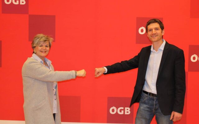 Mario Rettl neu­er ÖGB-Vor­sit­zen­der in Kla­gen­furt
