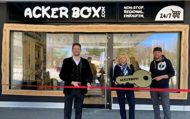 Acker-Box am Kla­gen­fur­ter Flug­ha­fen eröff­net