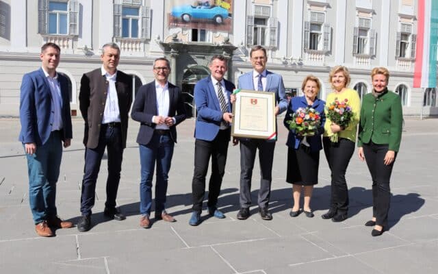 Hohe Aus­zeich­nung für „Tono“ Hönig­mann