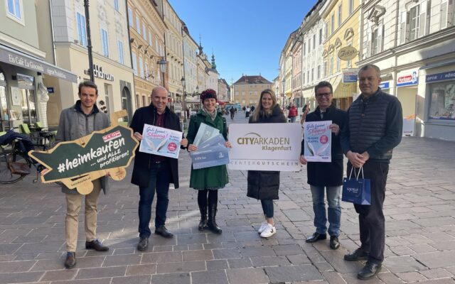„Gute Laune“-Shopping in Kla­gen­furt