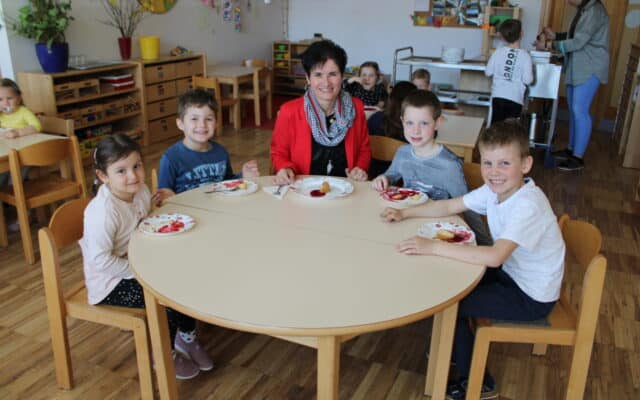 Den „Bimbulli“-Kindern schmeckt die gesun­de Küche