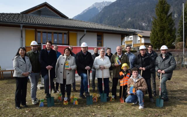 Zubau für den Kin­der­gar­ten Pres­se­g­ger See