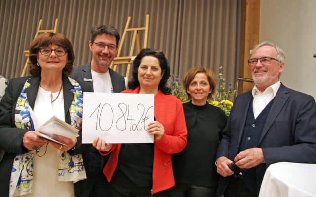 Künst­le­ri­sche Bene­fiz-Akti­on brach­te 13.332 Euro ein