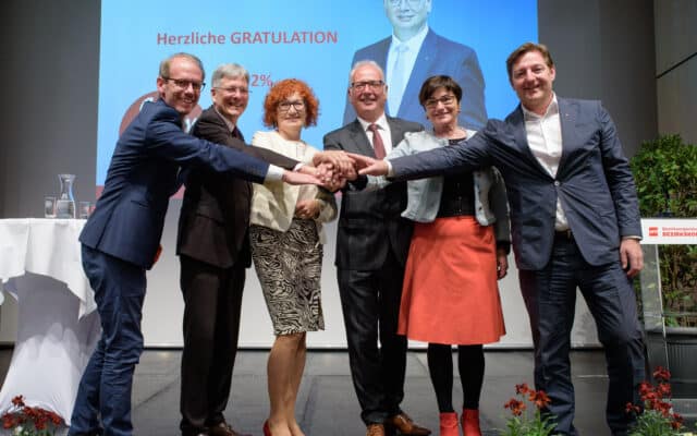 Rohr als Vor­sit­zen­der wie­der­ge­wählt