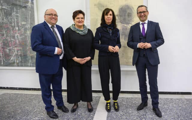 Aus­stel­lung von Brit­ta Keber in ihrer Hei­mat­stadt