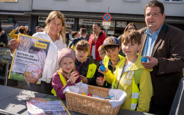 Fleisch­wei­he am Vil­la­cher Wochen­markt