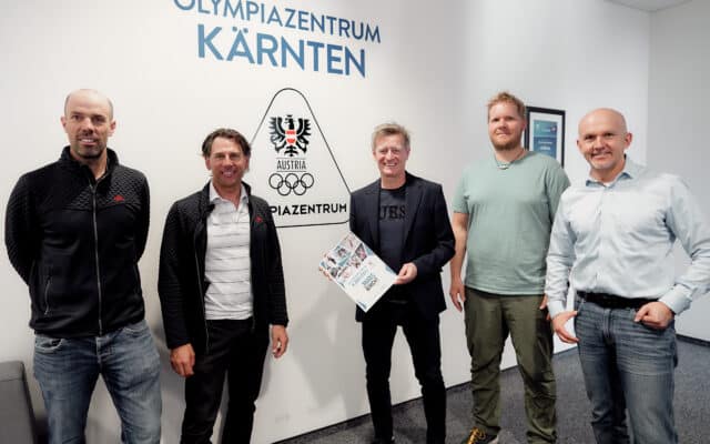 ÖSV-Chef­trai­ner zu Besuch im Olym­pia­zen­trum Kärn­ten