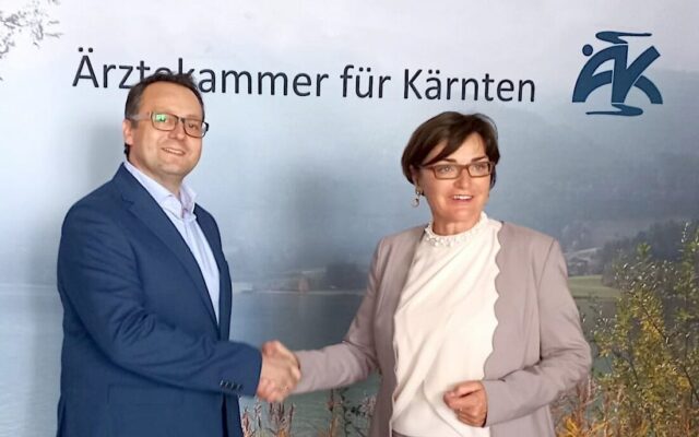 Neu­er Ärz­te­kam­mer-Prä­si­dent ange­lobt
