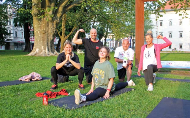 „Fit im Park“ in Spit­tal